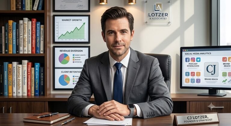 CJ Lotzer net worth, career, business success, and entrepreneur profile.
