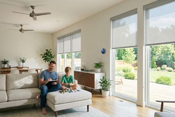 Energy-efficient home using smart cooling solutions during summer
