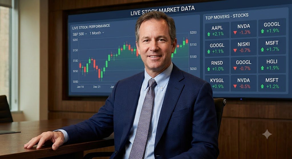 Rob Sechan discussing investment strategies and financial markets.